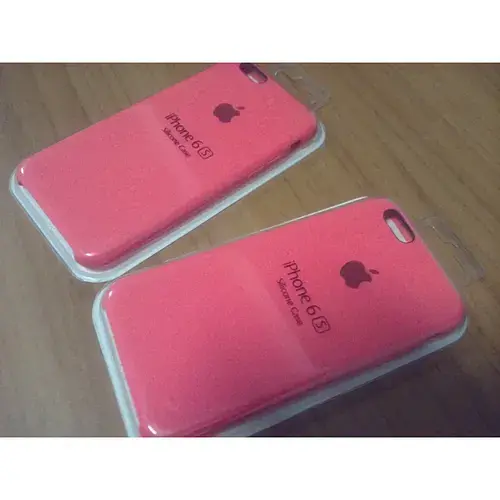 Чехол-накладка Apple для iPhone 6/6s Silicone Case Apricot - фото 4