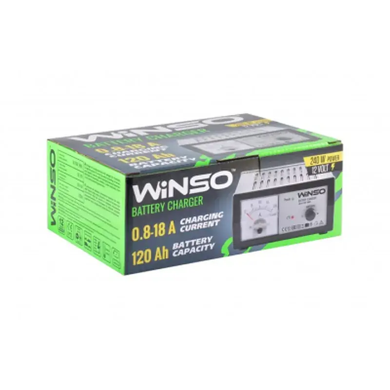 Зарядний пристрій для автомобільного акумулятора WINSO 139100 - фото 4