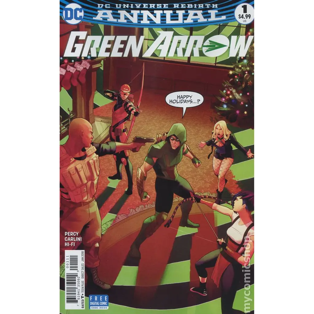 Green Arrow (2016 5th Series) Annual #1 - Бенджамін Персі