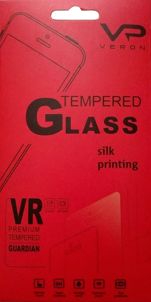 Захисне скло Veron Silk Printing Aura Xiaomi Redmi Note 4X white