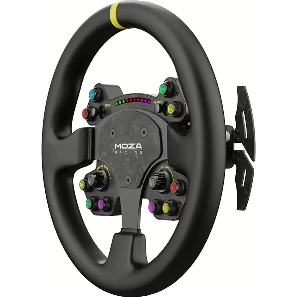 Ігрове кермо Moza RS V2 Steering for PC RGB [RS25] [140555] - фото 2