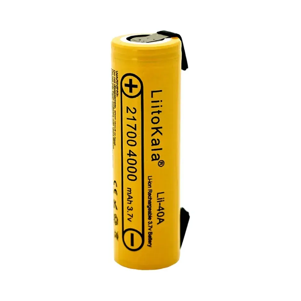 Акумулятор LiitoKala Lii-40A-N 21700 4000mah battery - фото 2
