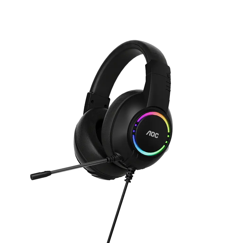 Навушники AOC ACG2510BK RGB Black (ACG2510BK/00) - фото 3