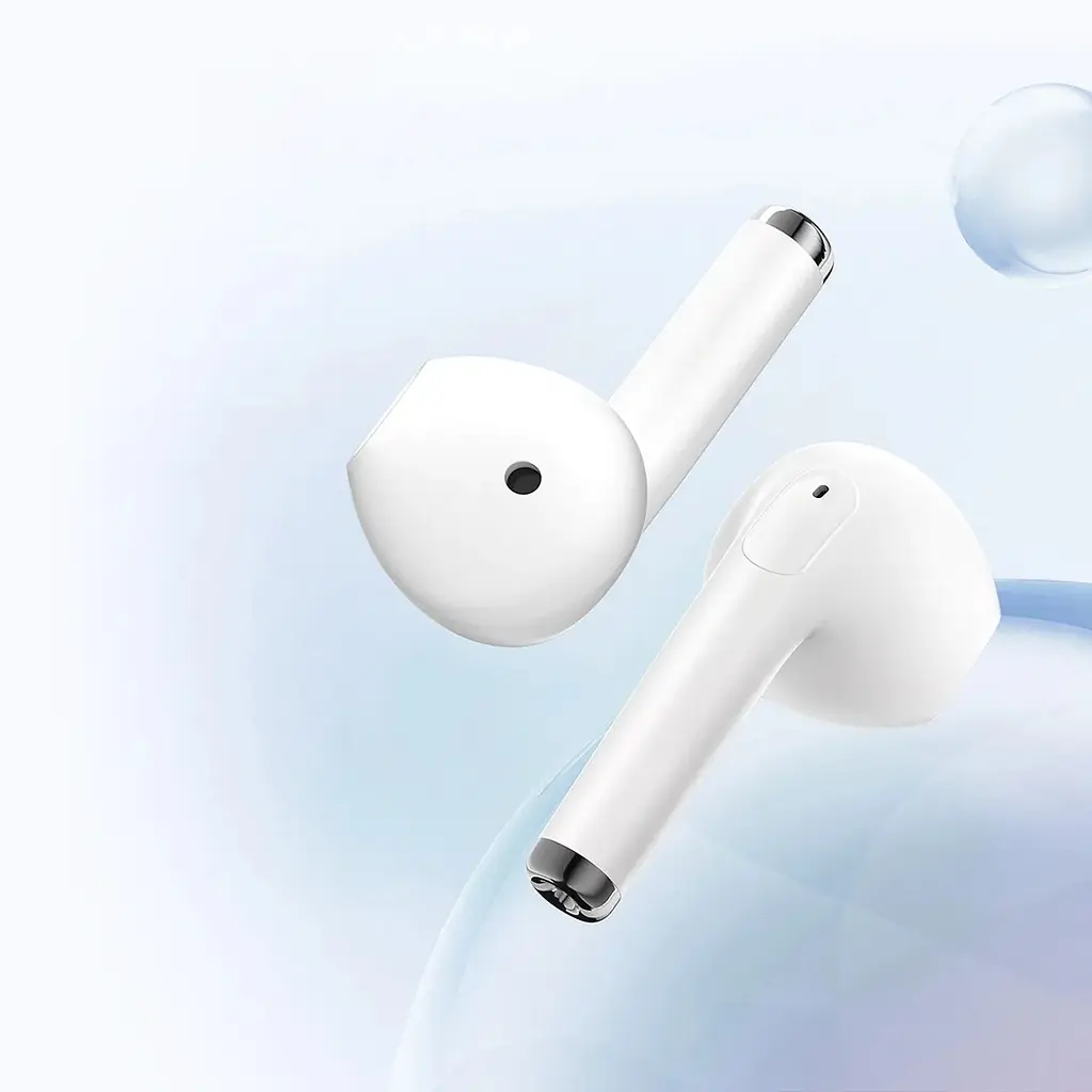 Беспроводные наушники Haylou X1 Neo, TWS, IPX4, BT5.3, 30mAh, 310mAh, 5h, white 2024 UA UCRF - фото 5