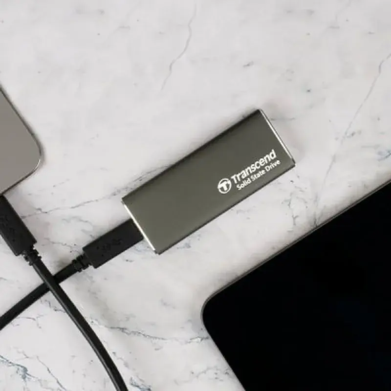 Накопичувач SSD USB-C 500GB Transcend (TS500GESD265C) - фото 7