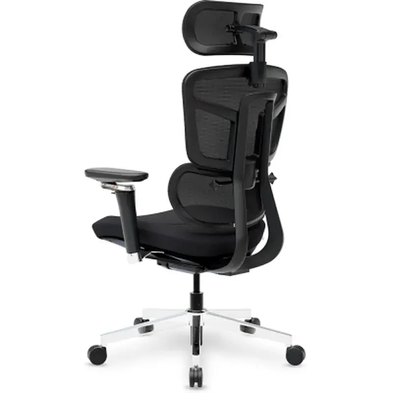 Офісне крісло Mealux S4 Air Fabric Black (HF-S4 F/B) - фото 3