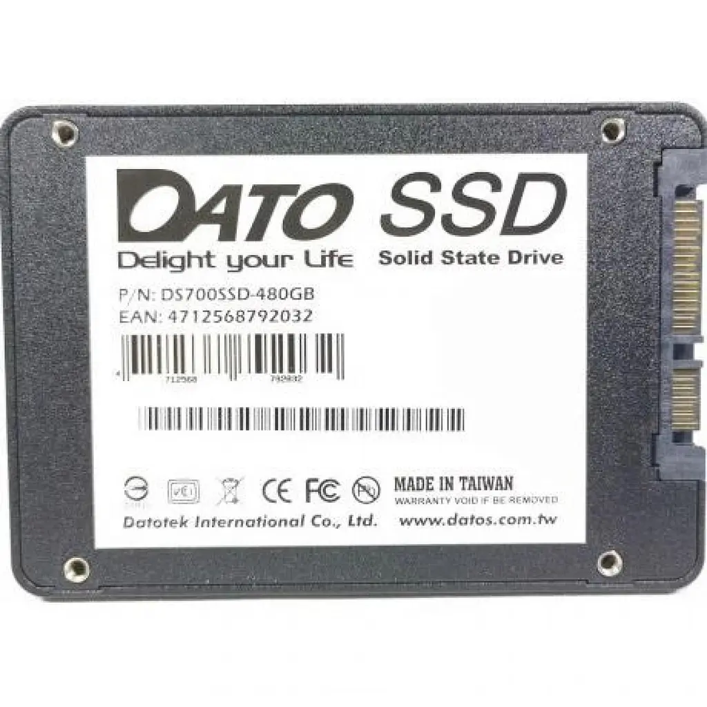 Накопичувач SSD 480GB Dato DS700 2.5" SATAIII TLC (DS700SSD-480GB) - фото 5