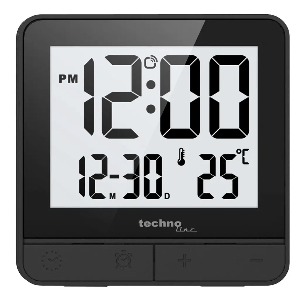 Годинник настільний Technoline WT375 Black (WT375) - фото 2