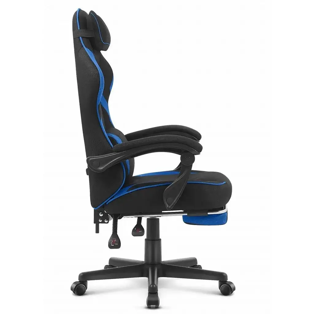 Кресло Cabro C502 Black-Blue (ткань) - фото 4