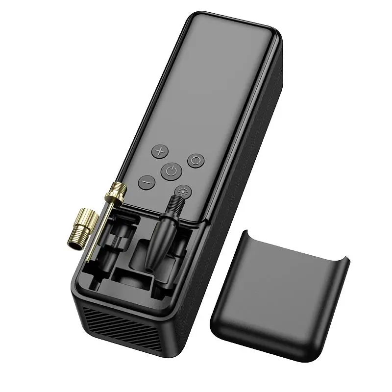 Автомобільний насос Hoco ZP5 May smart air pump Black - фото 4