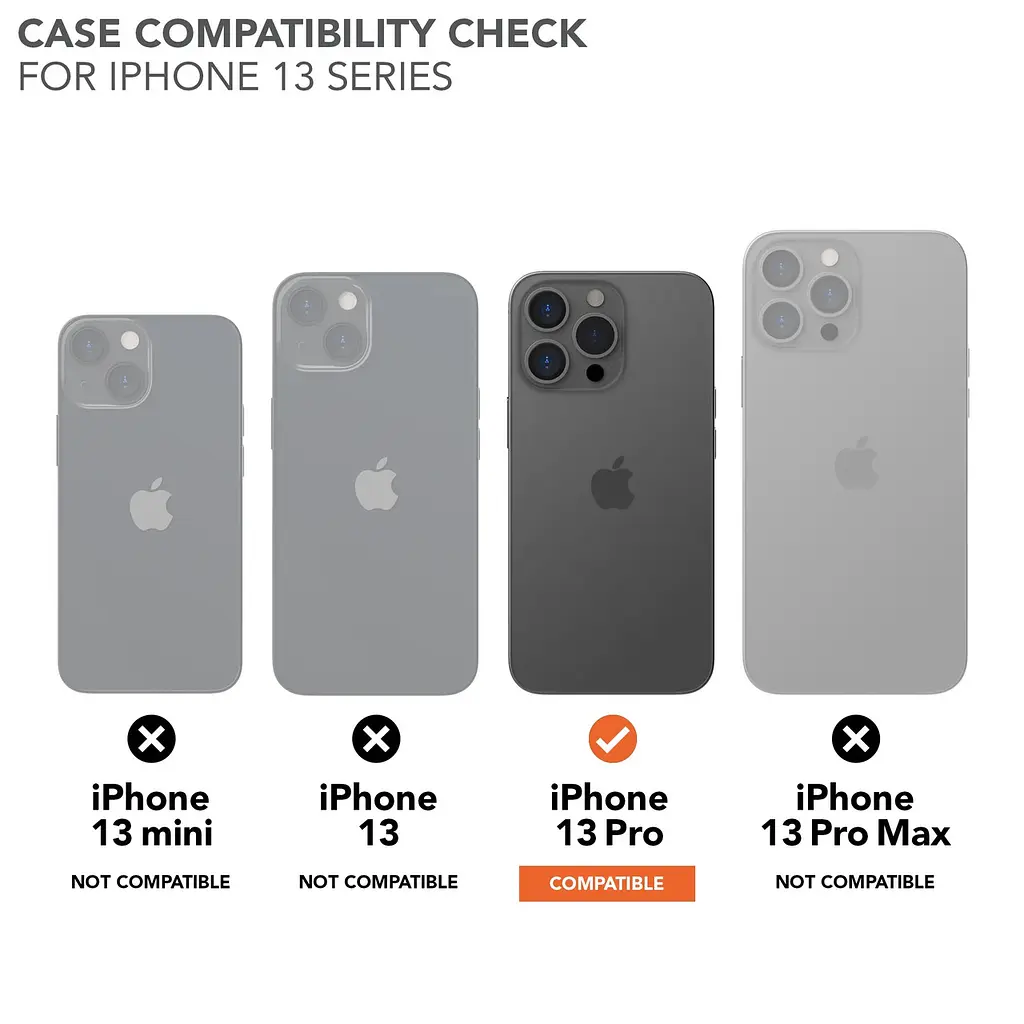 Чохол протиударний з кліпсою OtterBox Defender Pro 77-83532 для iPhone 13 Pro (6.1") Blue - фото 5