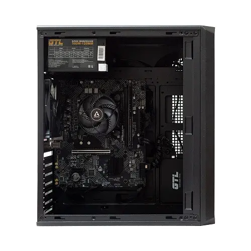 Комп'ютер GTL Office Advanced 123 (Intel Core i3 12100 / H610 / 16G DDR4 / SSD 480 GB / ATX / 500W / no OS) (GTLCOA1216S4A5_M6138) - фото 3