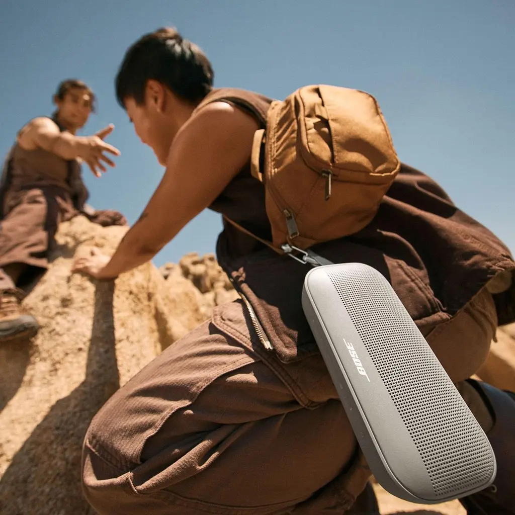 Портативна акустика Bose SoundLink Flex II Speaker Sandstone (887612-0300) [130530] - фото 8