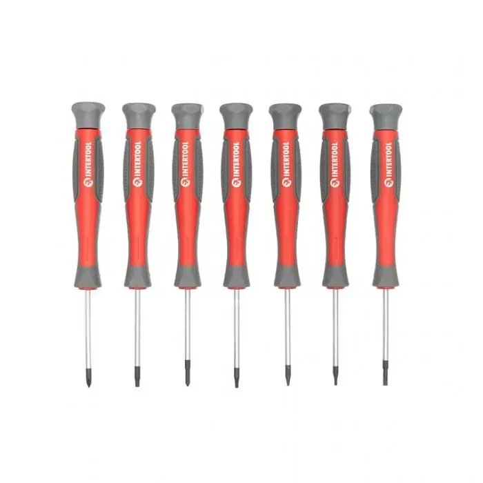 Набор точных отверток 7 штук в кейсе INTERTOOL VT-3347 - фото 3