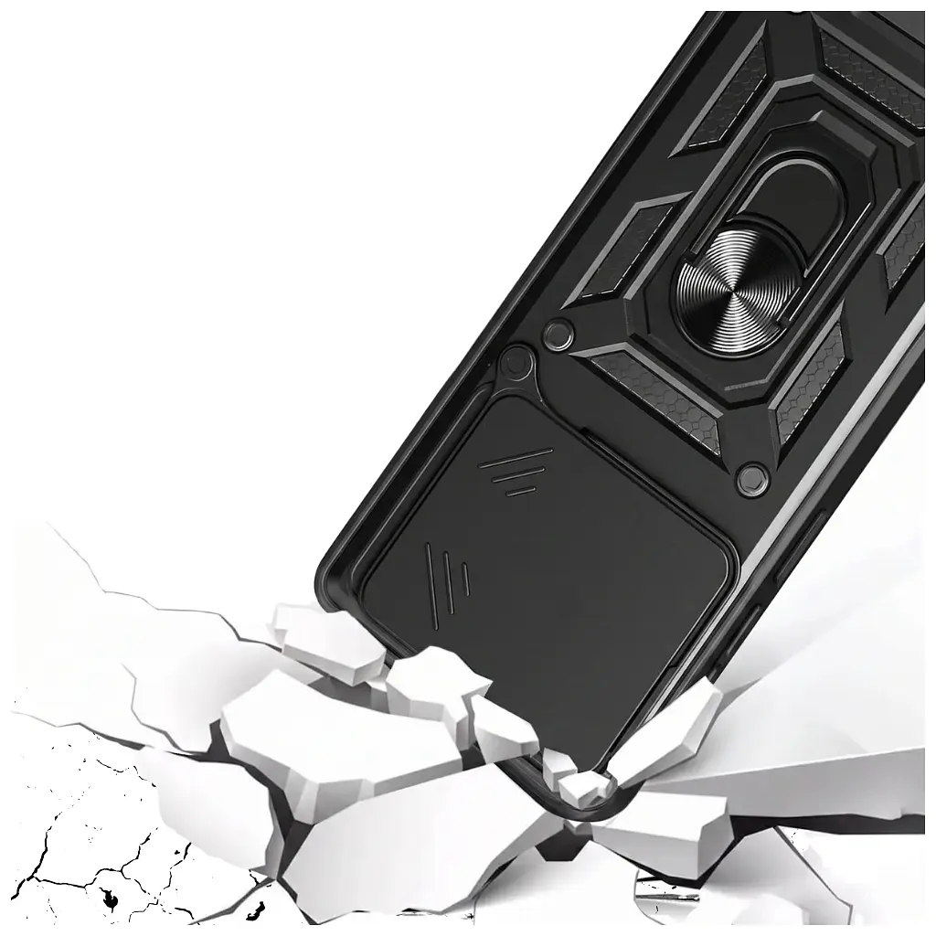 Чохол до мобільного телефона BeCover Military Motorola Edge 60 Pro Black (715527) - фото 4