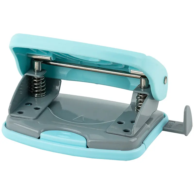 Діркопробивач Axent Welle-2 Pastelini з пластиковим верхом 20 аркушів неом'ятний (3820-09-A) - фото 4