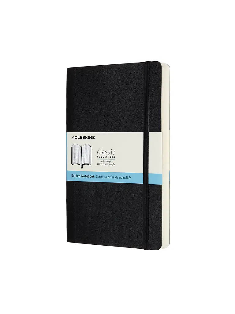Записник Moleskine Classic Expanded середній, Точка Чорний М'який (QP619EXP) - фото 2