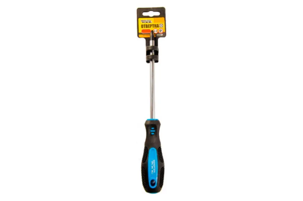 Отвертка крестообразная крестовая Mastertool PH1 x 125 мм 48-5112 - фото 2