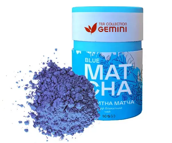 Чай матча Gemini блакитний 50 г - фото 2