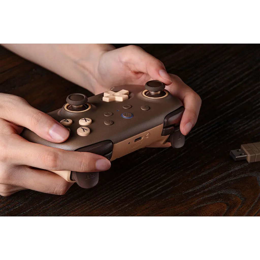 Геймпад 8BitDo Ultimate 2C 2.4G Wireless 81HD Brownie Edition [151317] - фото 5