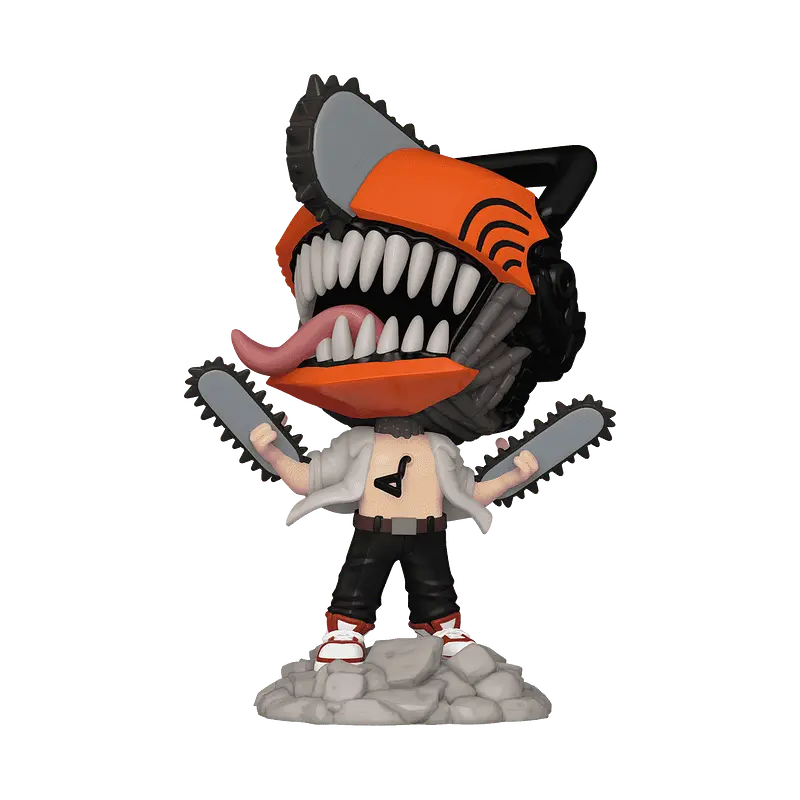 Фігурка Funko Pop Людина-бензопила Денджі з футболкою M Chainsaw Man Denji 10 см FP CM TD M 1804 - фото 2