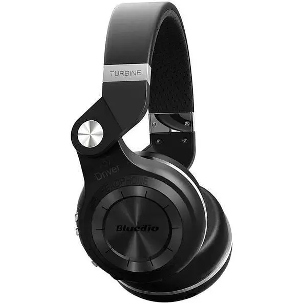 Бездротові навушники Bluedio T2 Plus Bluetooth із вбудованим радіо Чорні - фото 2