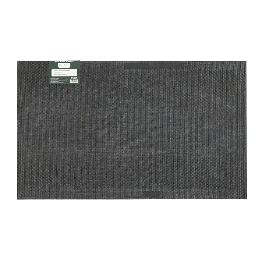 Килимок придверний Eco Fabric Листя без кромки сірий 45 х 75 см (4575-005) - фото 4