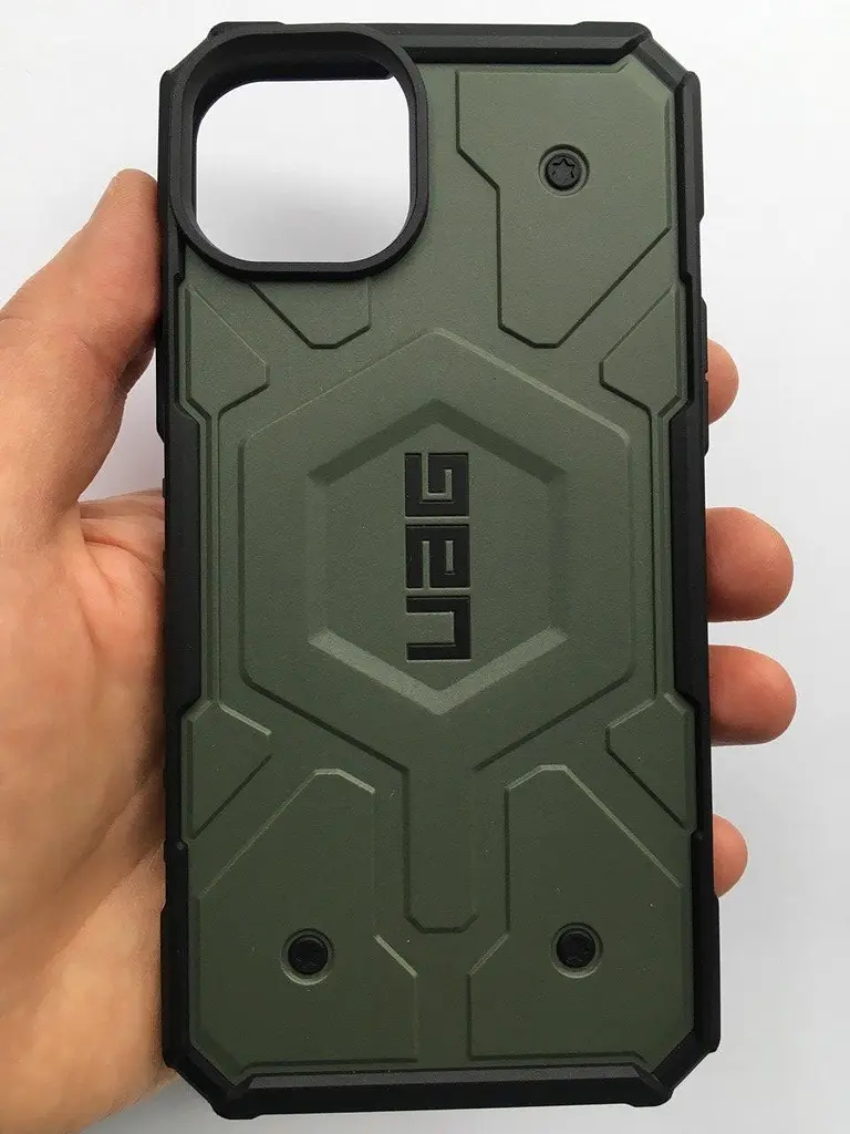 Чохол протиударний UAG Pathfinder MagSafe (Original) 114053117272 для iPhone 14 Plus/15 Plus (6.7") Olive - фото 5