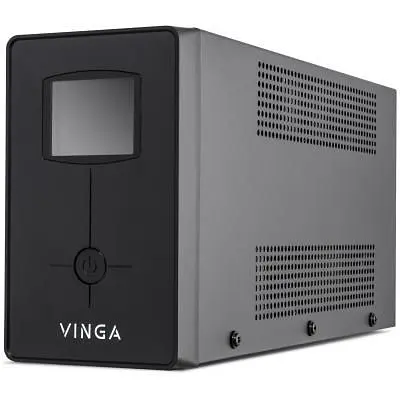 Пристрій безперебійного живлення Vinga LCD 600VA metal case (VPC-600M) - фото 8