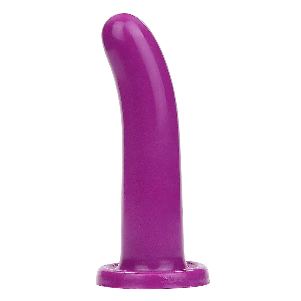 Фаллоимитатор LoveToy Silicone Holy Dong 14.5 см фиолетовый - фото 3