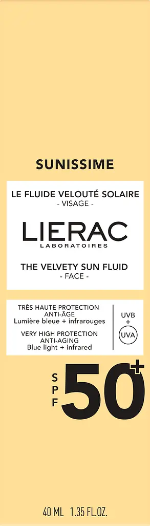 Сонцезахисний флюїд Lierac Sunissime SPF 50+ для обличчя 40 мл - фото 2