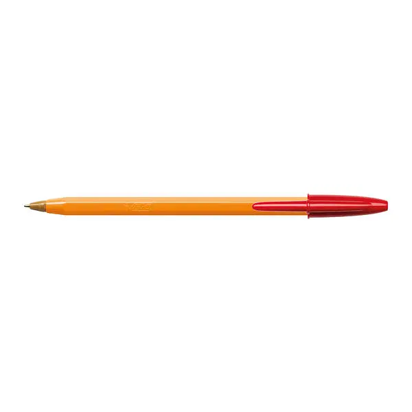 Ручка кулькова BIC Orange Original Fine, 0,36 мм, червоний, 20 шт. (8099241) - фото 3