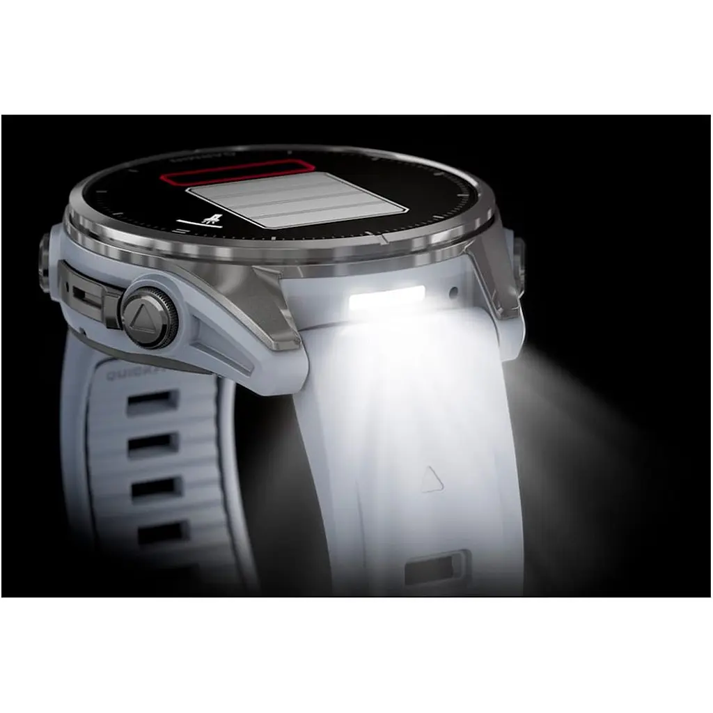 Смарт-годинник Garmin Fenix 8 AMOLED 43mm Silver with Whitestone Silicone Band (010-02903-00) [115071] - фото 12