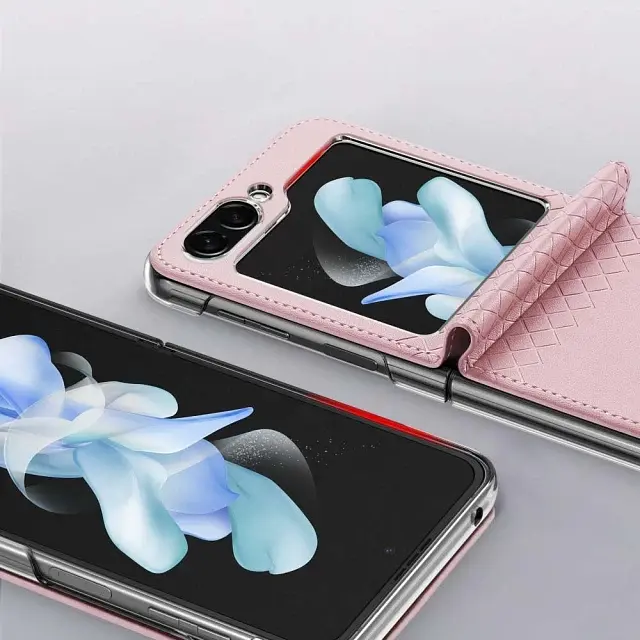 Чохол для смартфона DUX DUCIS Bril for Samsung Flip 5 Pink - фото 5