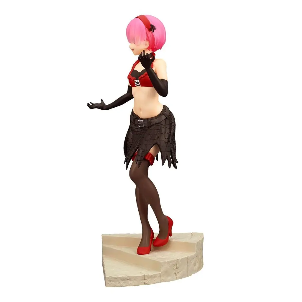 Фігурка Bandai Spirits Рам Ре Зеро Життя в Альтернативному Світі Ram Re Zero Monster motions 23 см BS RZ RMM - фото 2