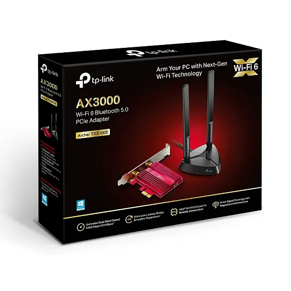 TP-Link WiFi-адаптер TX3000E AX3000 BT5.0 PCI Express - фото 7