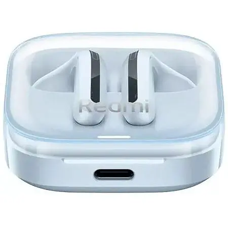 Беспроводные наушники Хiaomi Redmi Buds 6 Active BHR8390CN голубые - фото 7