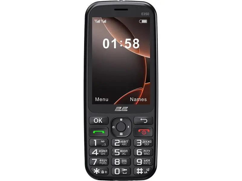 Мобільний телефон 2E E350 Black (694743656879) - фото 2