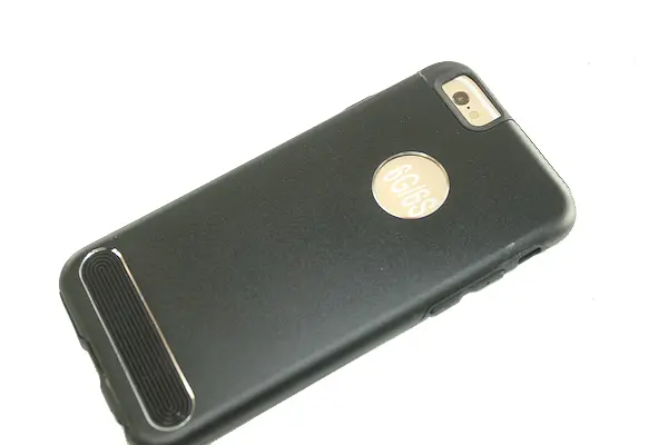Чохол Apple iPhone 6/6s задня кришка металева чорний - фото 2