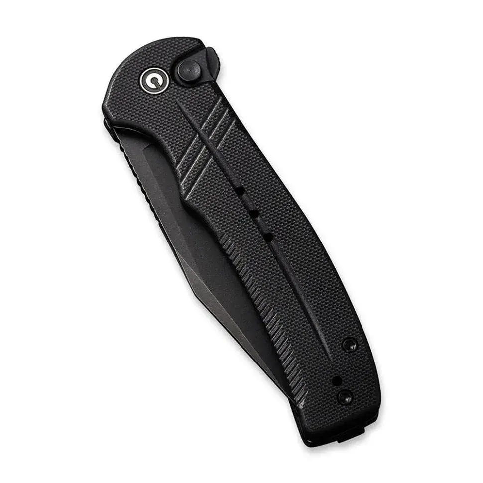 Ніж Civivi Cogent Serrated, Black G10, Darkwash (C20038E-1) - фото 4