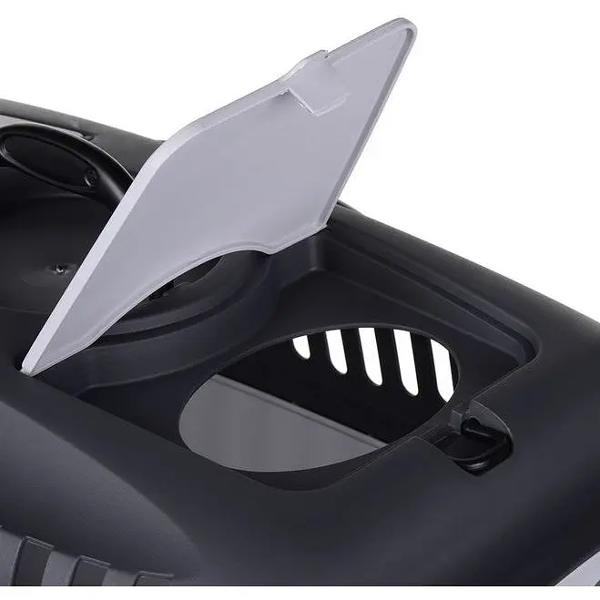 Переноска для тварин Stefanplast Gulliver 3 з пластиковими дверима до 10 кг темно-сіра (97366) - фото 3