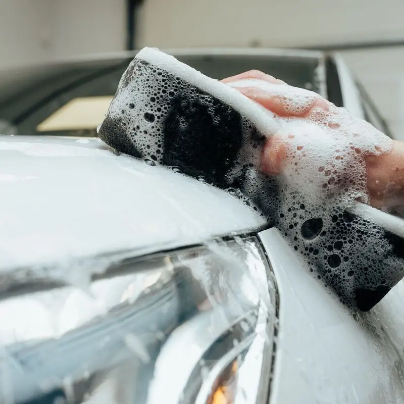 Губка для миття авто двостороння K2 Double Sided Car Sponge PRO (M462) - фото 4