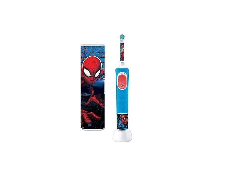 Електрична зубна щітка Braun Oral-B D103.413.2KX Spider-Man тип 3708 (3+) - фото 5