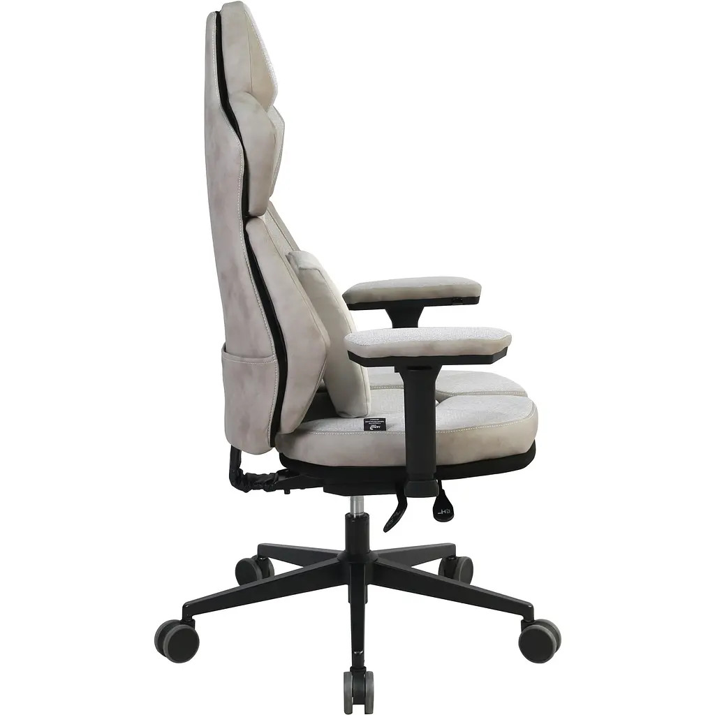 Крісло для геймерів AeroCool XTAL Loft Air Light Grey (TEGC-2100104.41) - фото 3