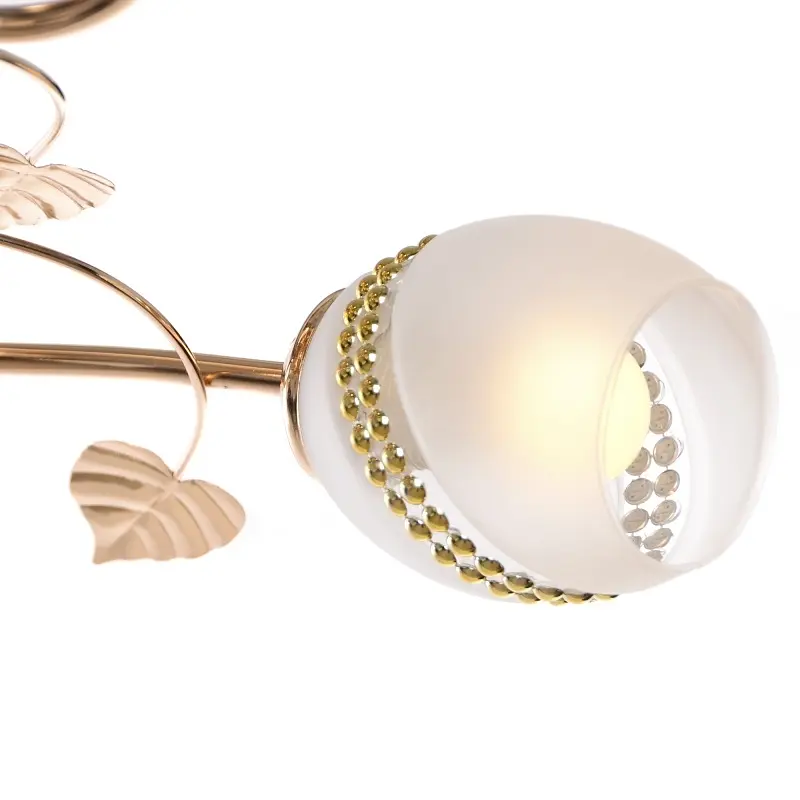 Люстра потолочная Brille классическая E27 60W G (LK-273C/3) - фото 3