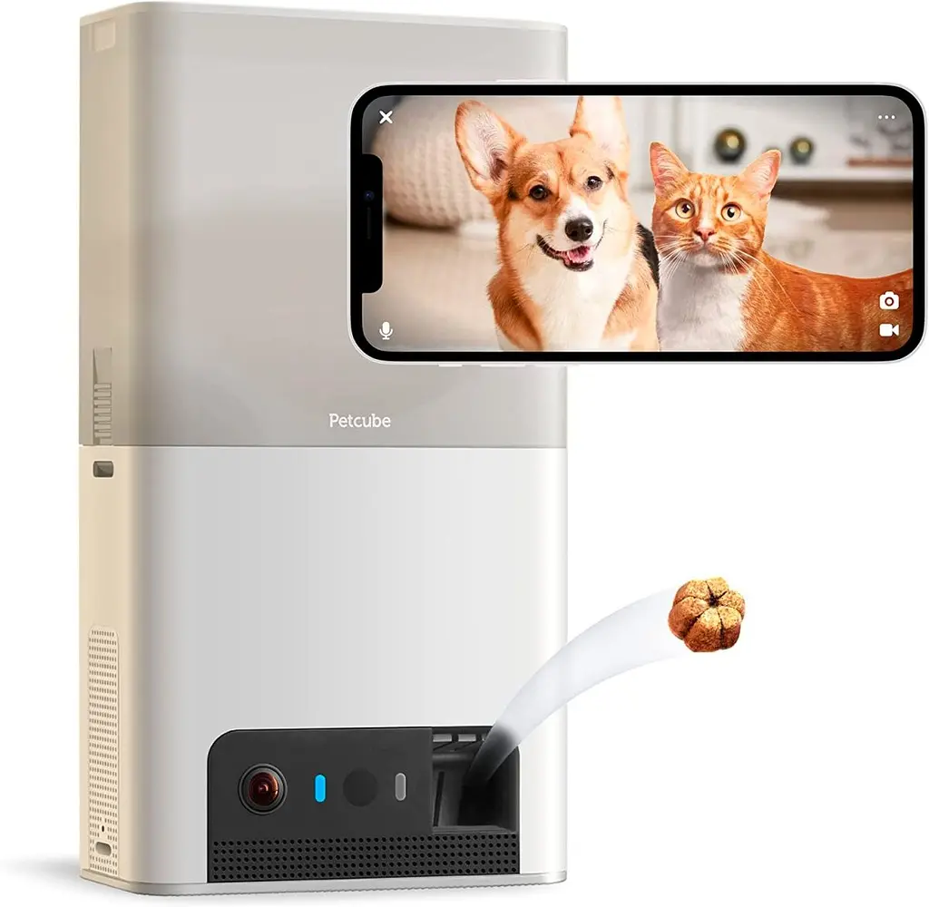 Інтерактивна камера відеоспостереження з диспенсером для корму Petcube Bites 2 Lite (BL10US) [87148] - фото 4