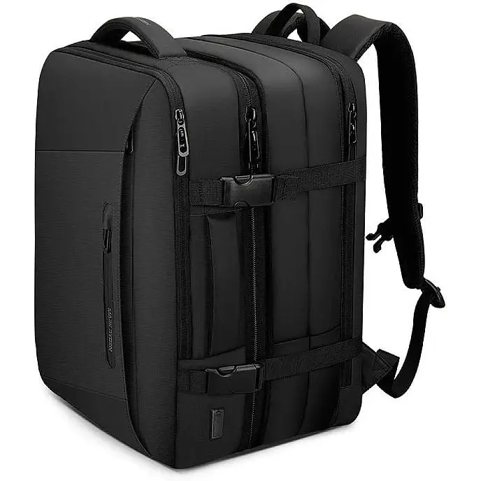 Рюкзак для подорожей Mark Ryden MR9299KR Big Size з можливістю розширення 48 х 32 х 24 27 см Чорний - фото 2