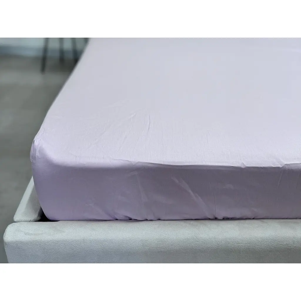 Простирадло Ecotton Iris на резинці сатин 90х200 см рожеве (24780) - фото 4