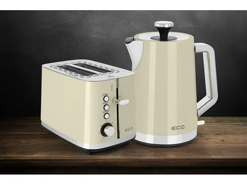 Тостер ECG ST 2766 Vintage Vanilla - фото 12