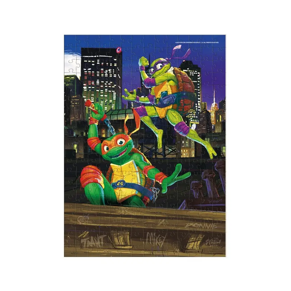 Пазл класичний Medium-S "TMNT. Донателло та Мікеланджело" 200529, 250 елементів - фото 2
